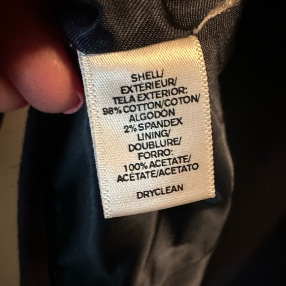 Loft navy double breasted blazer - Picture 6 of 6